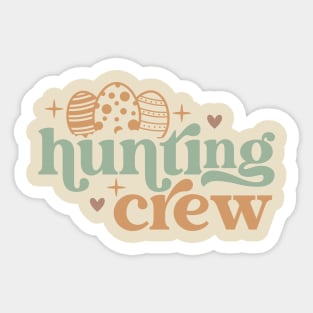 Egg Hunting Crew Sticker